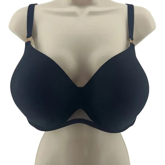 Soma Bodify Perfect Coverage Bra Black Womens Size 40DDD - Picture 1 of 5